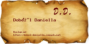 Dobál Daniella névjegykártya
